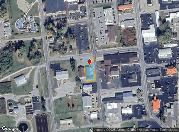  610 S Cass St, Wabash, IN Parcel Map