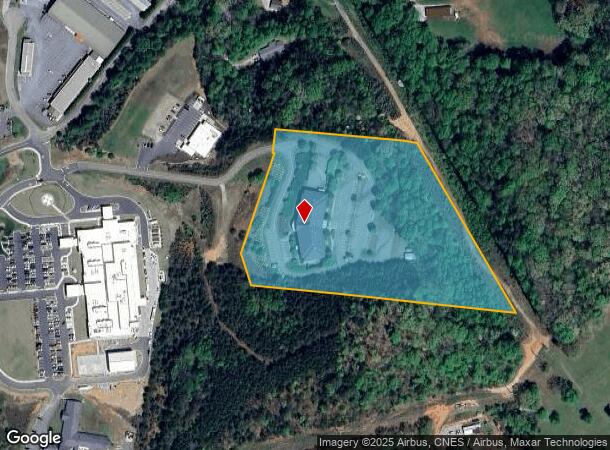  14 One Center Ct, Franklin, NC Parcel Map