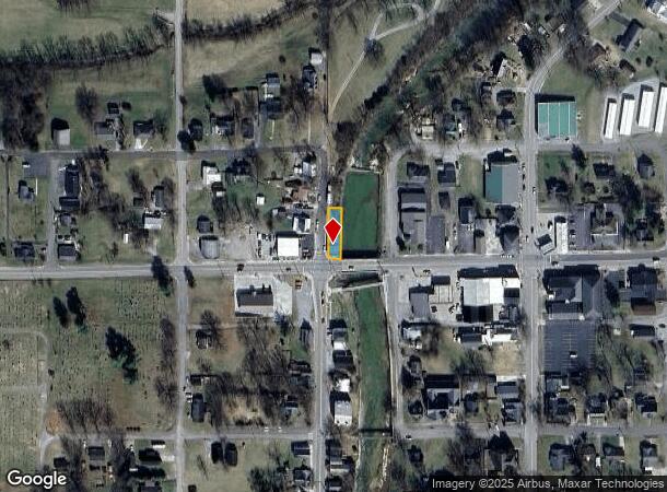 101 W 2Nd St, Perryville, KY Parcel Map