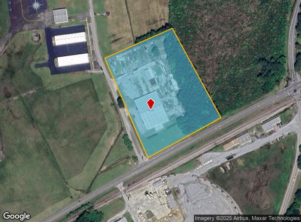  1601 Carrsville Hwy, Franklin, VA Parcel Map