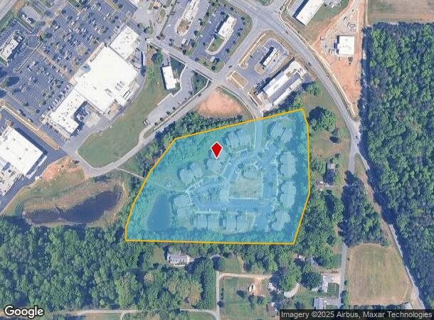 3605 Martins Trail Cir, Walkertown, NC Parcel Map