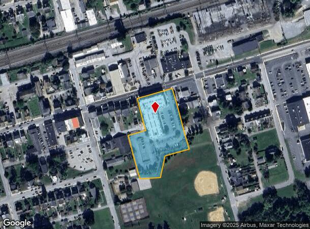  320 W 1St Ave, Parkesburg, PA Parcel Map