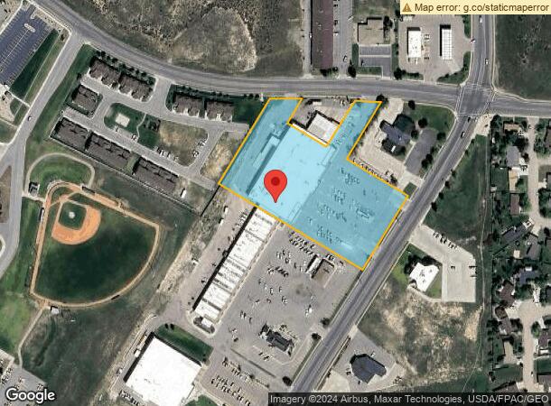  70 Yellow Creek Rd, Evanston, WY Parcel Map