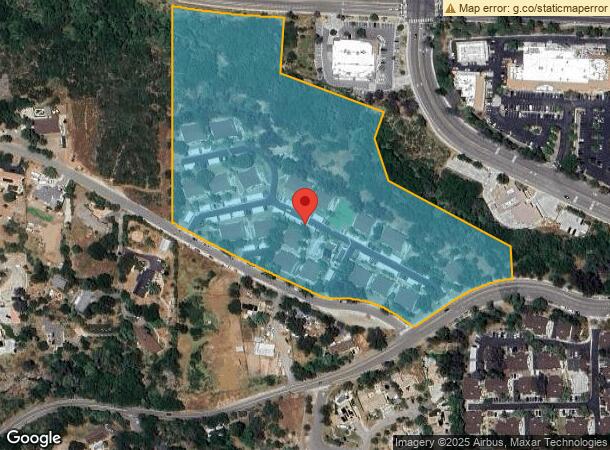  1750 Arnold Way, Alpine, CA Parcel Map