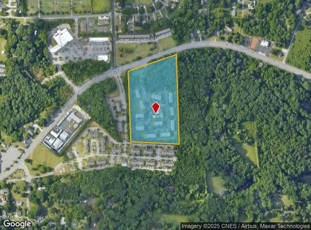  400 Hawk Ridge Dr, Winston Salem, NC Parcel Map