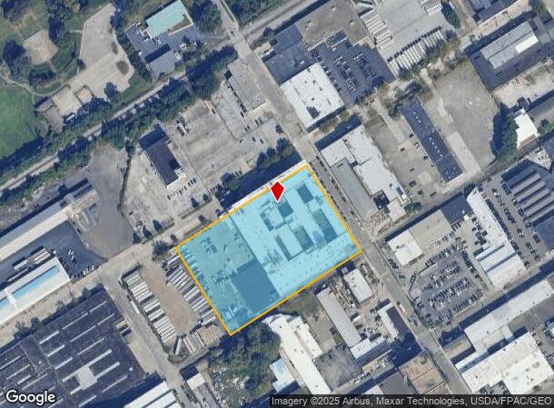 4700 Lakeside Ave E, Cleveland, OH Parcel Map