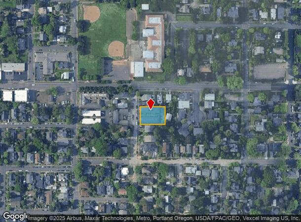  918 Se 50Th Ave, Portland, OR Parcel Map