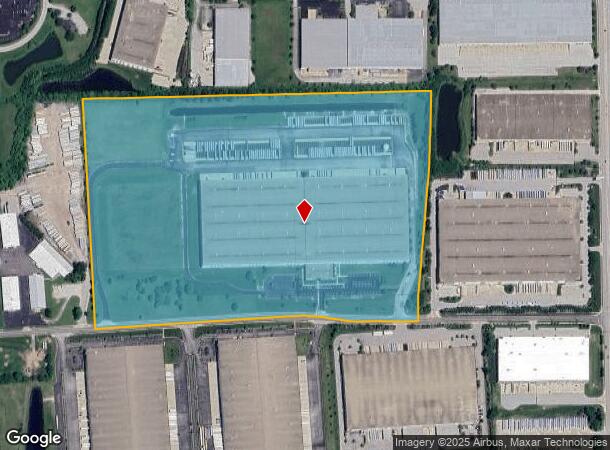  2350 Reeves Rd, Plainfield, IN Parcel Map