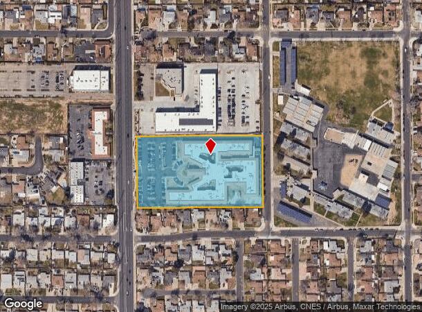  43830 10Th St W, Lancaster, CA Parcel Map