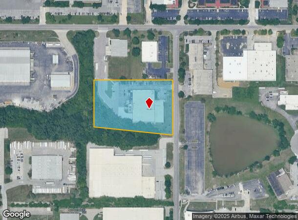  10850 Lakeview Ave, Lenexa, KS Parcel Map