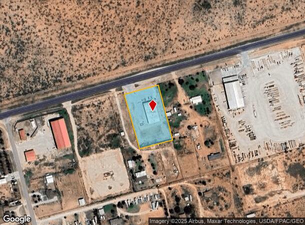  5586 E Us Highway 158, Gardendale, TX Parcel Map