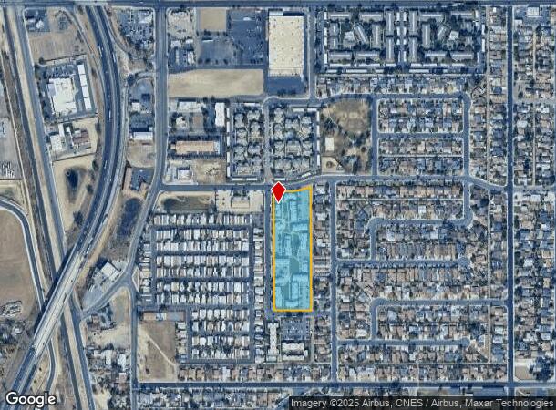 2108 Jasmine St, Delano, CA Parcel Map