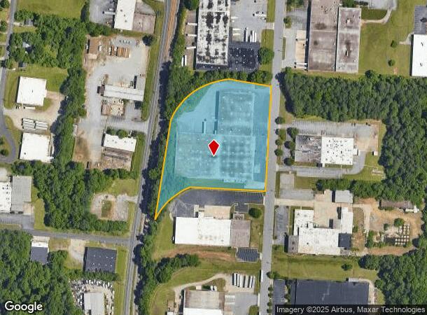  2130 Brevard Rd, High Point, NC Parcel Map