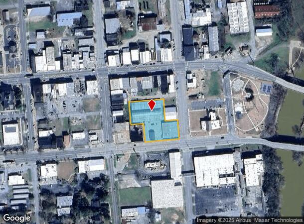  70 Broad St, Hawkinsville, GA Parcel Map