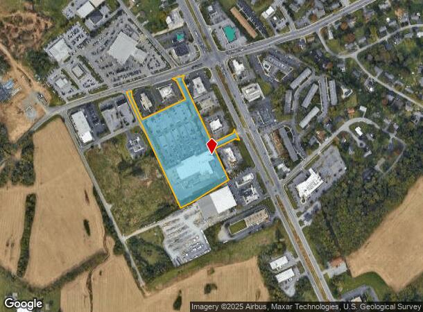  1723 Dual Hwy, Hagerstown, MD Parcel Map
