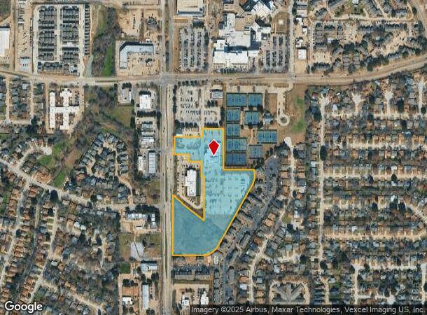  3501 Matlock Rd, Arlington, TX Parcel Map