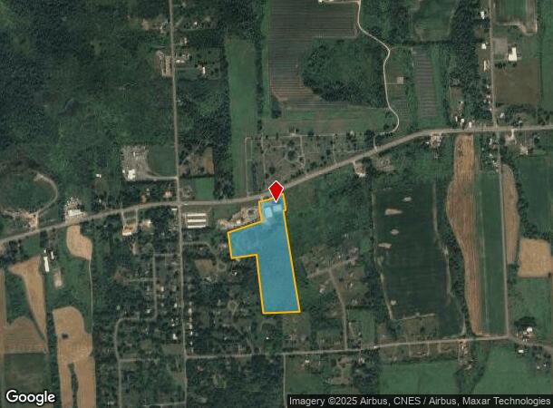  2085 Dryden Rd, Freeville, NY Parcel Map