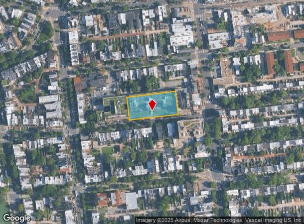  713 Lamont St Nw, Washington, DC Parcel Map