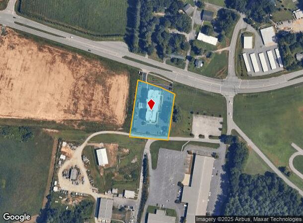  836 Upward Rd, Flat Rock, NC Parcel Map