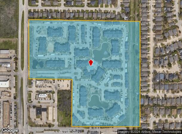  8660 N Beach St, Fort Worth, TX Parcel Map