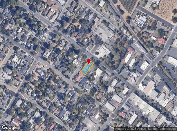  1485 Main St, Saint Helena, CA Parcel Map