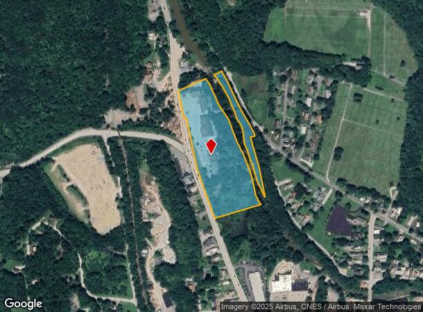  57 Pond St, Ludlow, VT Parcel Map