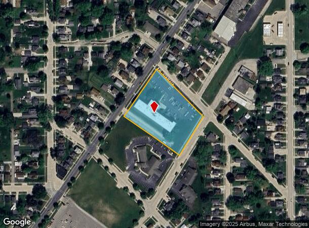  913 N Spring St, Beaver Dam, WI Parcel Map