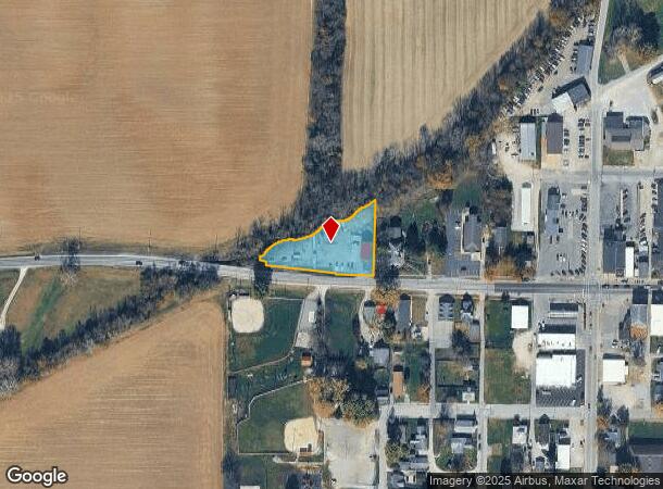 420 W Washington St, Morgantown, IN Parcel Map