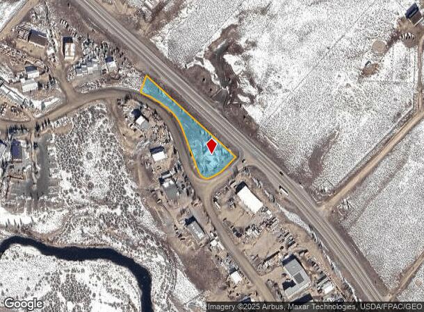 544 Riverland Dr, Crested Butte, CO Parcel Map
