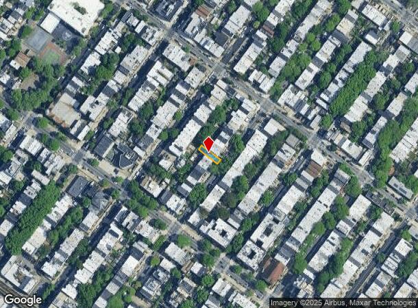  1117 Jefferson Ave, Brooklyn, NY Parcel Map