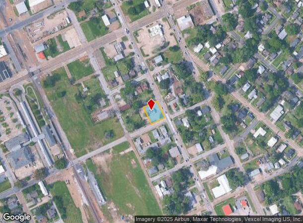  212 Sw Evangeline Trwy, Lafayette, LA Parcel Map
