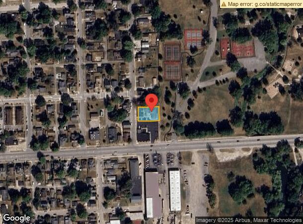  808 E Main St, Greenfield, IN Parcel Map