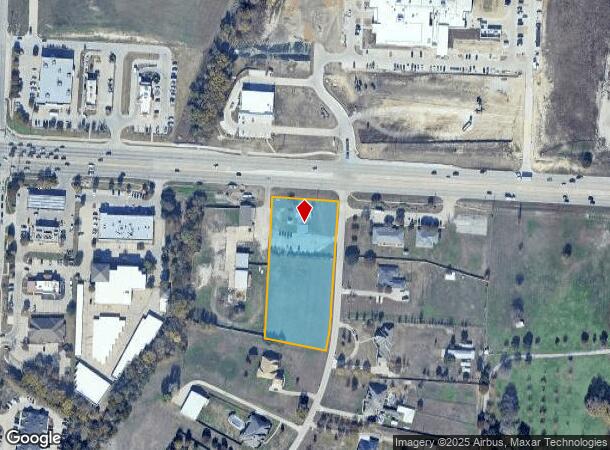  4701 W University Dr, Mckinney, TX Parcel Map