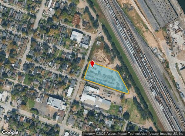 900 78Th St, Houston, TX Parcel Map