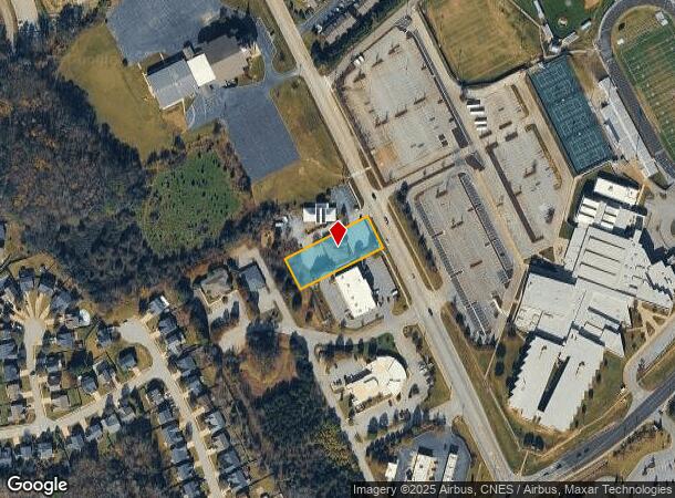 1275 S Suber Rd, Greer, SC Parcel Map