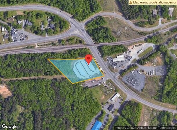  2406 Old Hollow Rd, Walkertown, NC Parcel Map