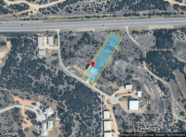  231 Frog Pond Ln, Dripping Springs, TX Parcel Map