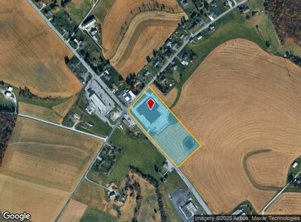 2555 Delta Rd, Brogue, PA Parcel Map