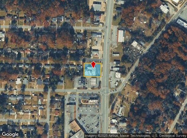  1707 S Lumpkin Rd, Columbus, GA Parcel Map