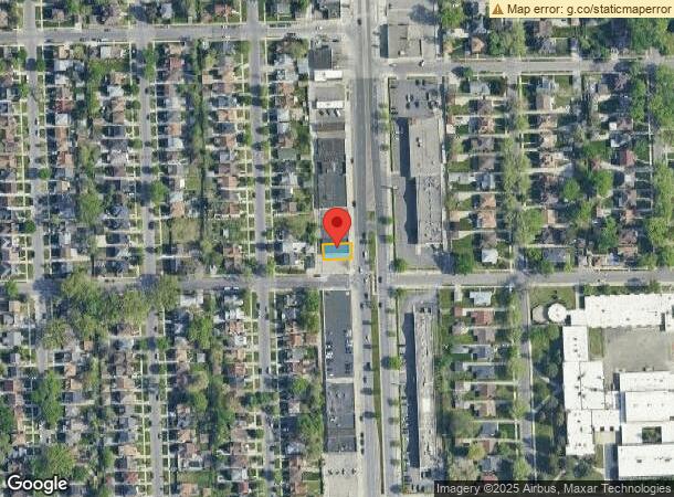  18613 Livernois Ave, Detroit, MI Parcel Map