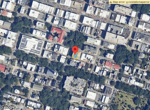  136 Bull St, Savannah, GA Parcel Map