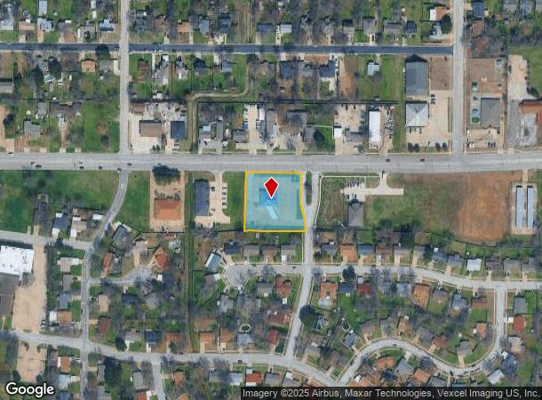  5744 Watauga Rd, Watauga, TX Parcel Map