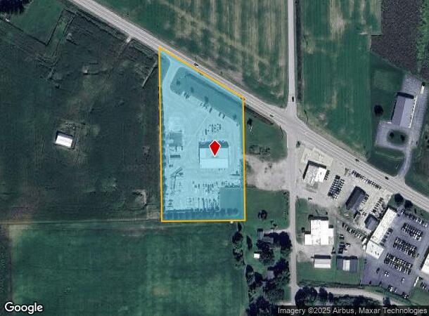 W Saginaw Rd, Vassar, MI Parcel Map