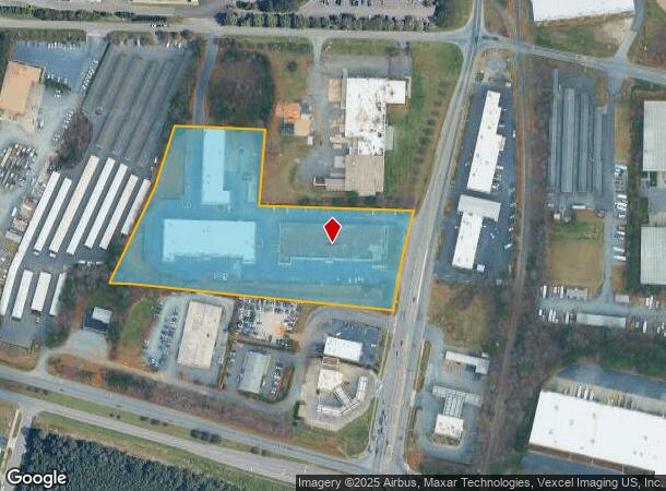 8421 Old Statesville Rd, Charlotte, NC Parcel Map