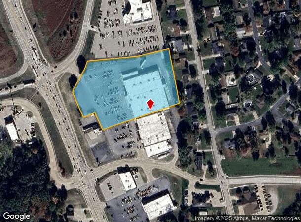 1006 N Keller Dr, Effingham, IL Parcel Map