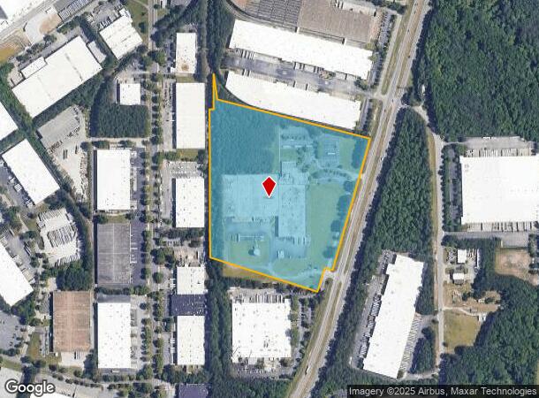 6077 Fulton Industrial Blvd Sw, Atlanta, GA Parcel Map