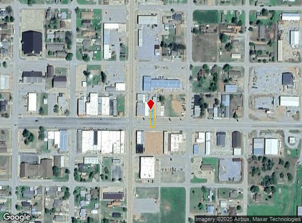  110 E Main St, Hinton, OK Parcel Map