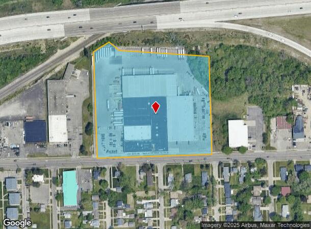 2515 Lapeer Rd, Flint, MI Parcel Map