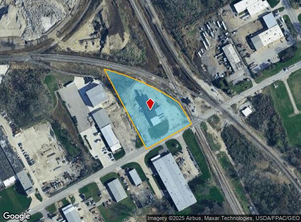 1045 Matzinger Rd, Toledo, OH Parcel Map