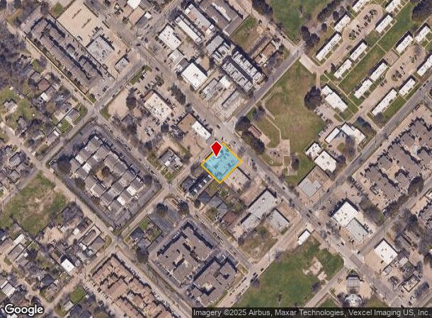  4535 Maple Ave, Dallas, TX Parcel Map